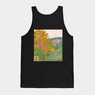 herbstlandschaft herbst auf der oschwand 1906 - Cuno Amiet Tank Top